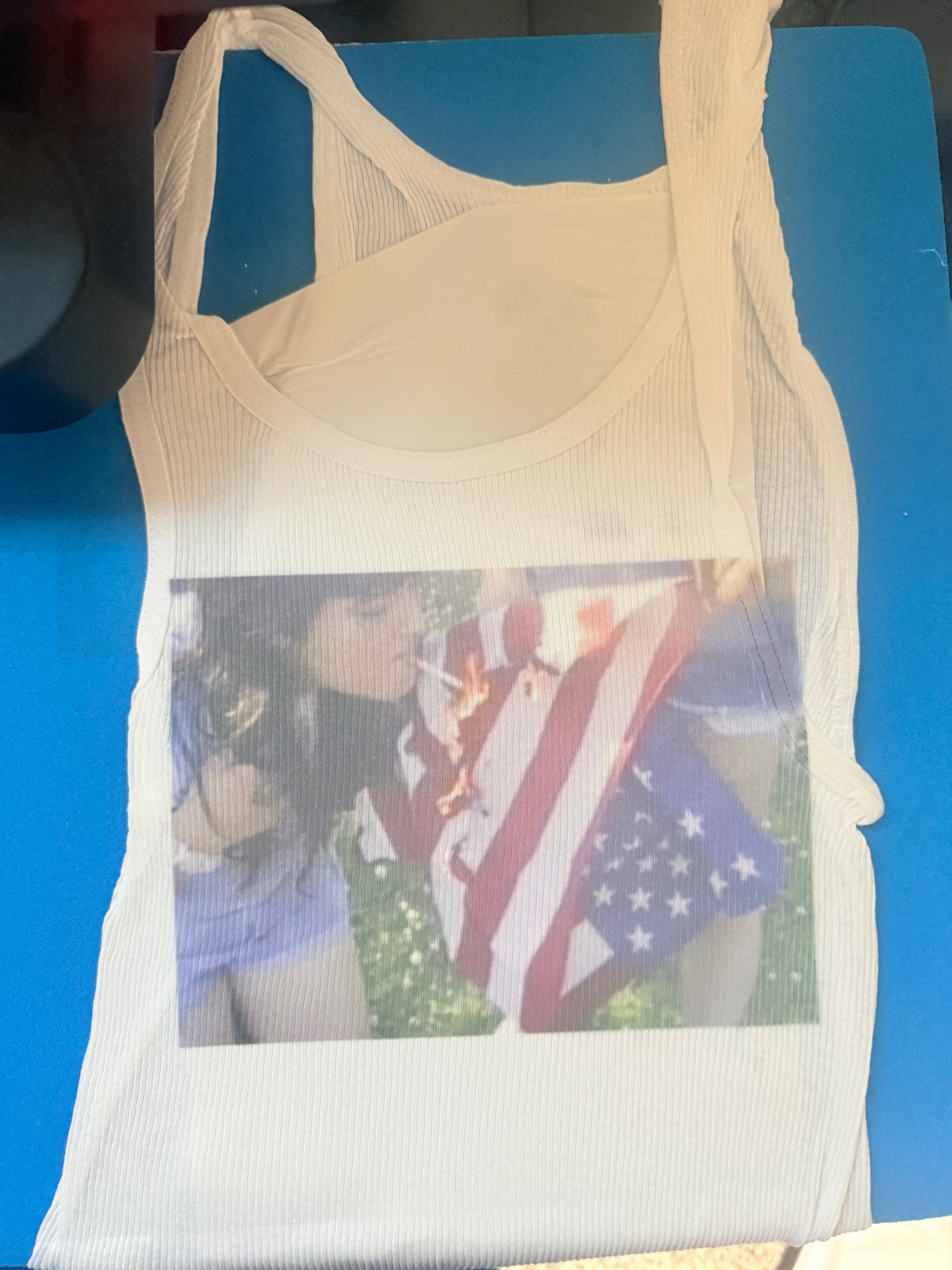 Fourth of July wifebeater