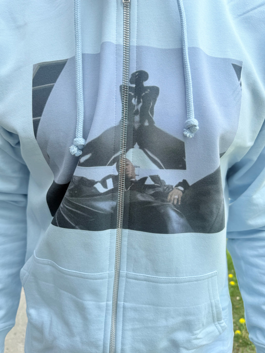 Belly nas zip up hoodie