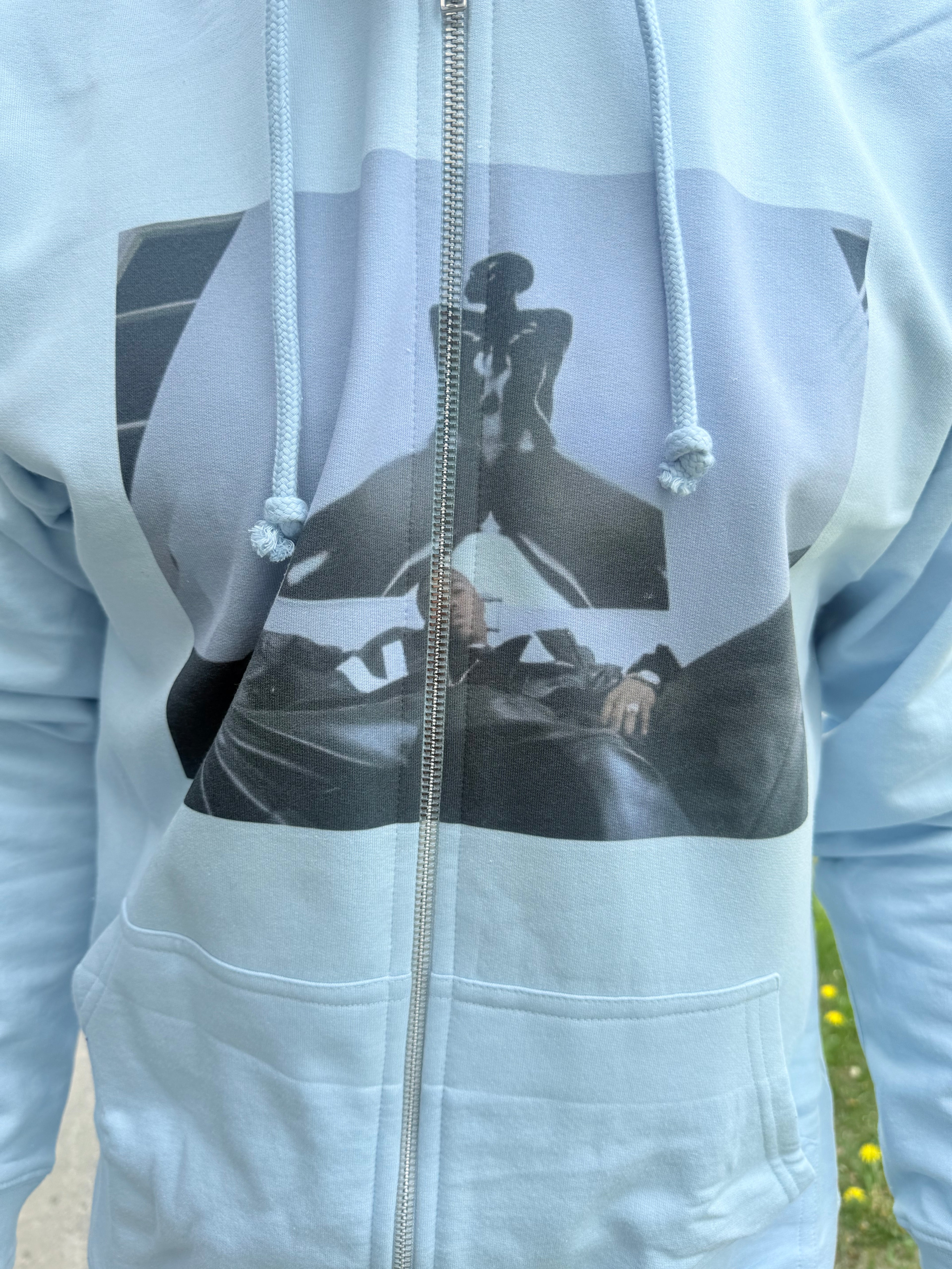 Belly nas zip up hoodie